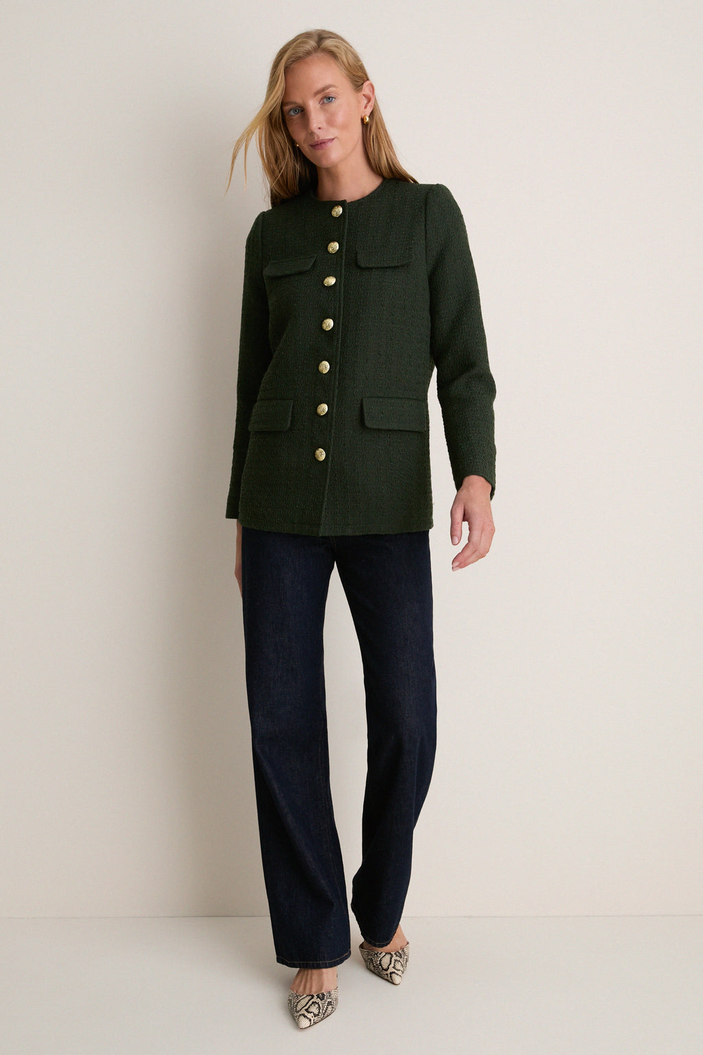 Olive Tweed Jennings Jacket