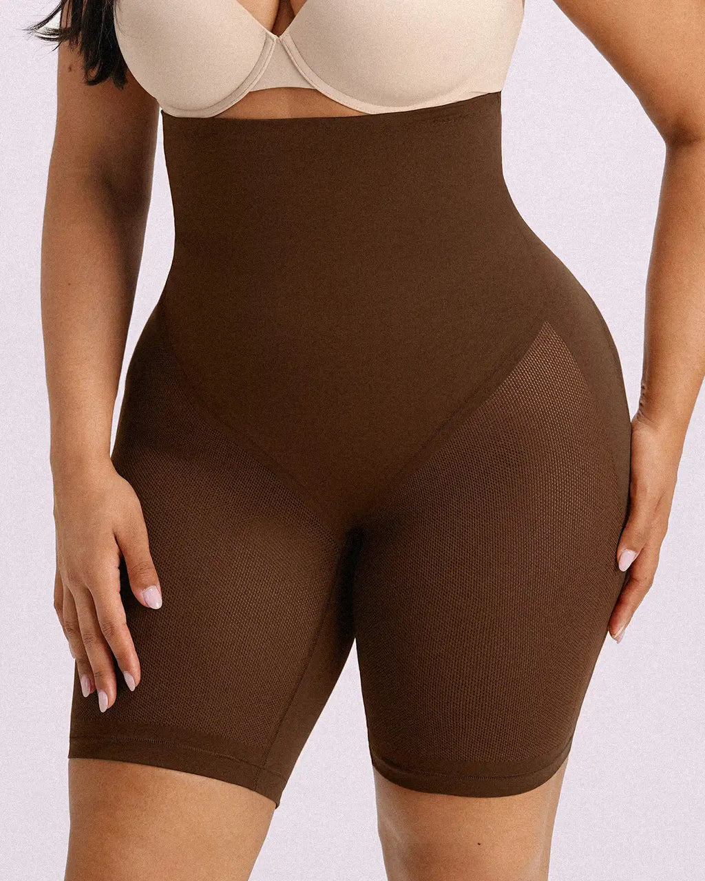 Elbow Sleeve Top + Tummy Control Short Bundle