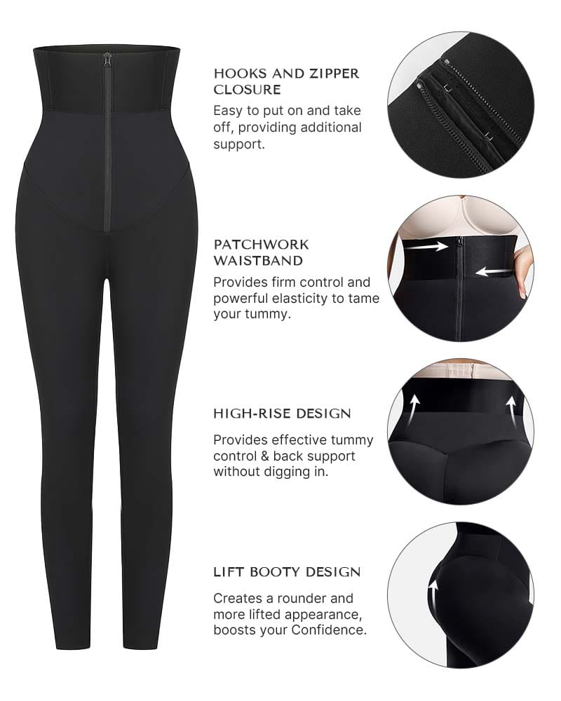 Bare Essentials AirSlim ElasticFuse Waistband Shaping Leggings
