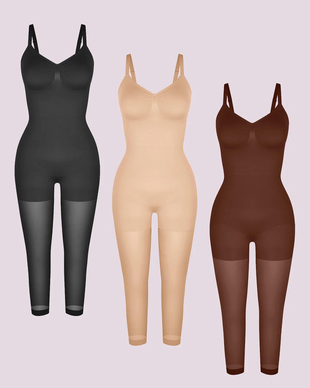 MistWeave Skin Flow Full Coverage Bodysuit Triple Bundle